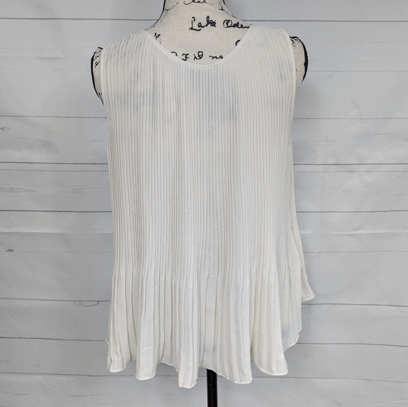 Banana Republic Pleated Sleeveless Top - Picture 4 of 5